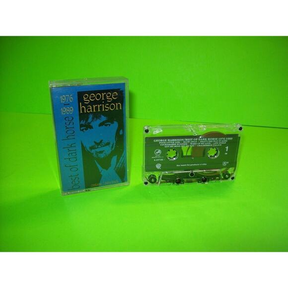 George Harrison Best Of Dark Horse Cassette Tape All Those Years Ago Cloud 9 - Picture 4 of 4